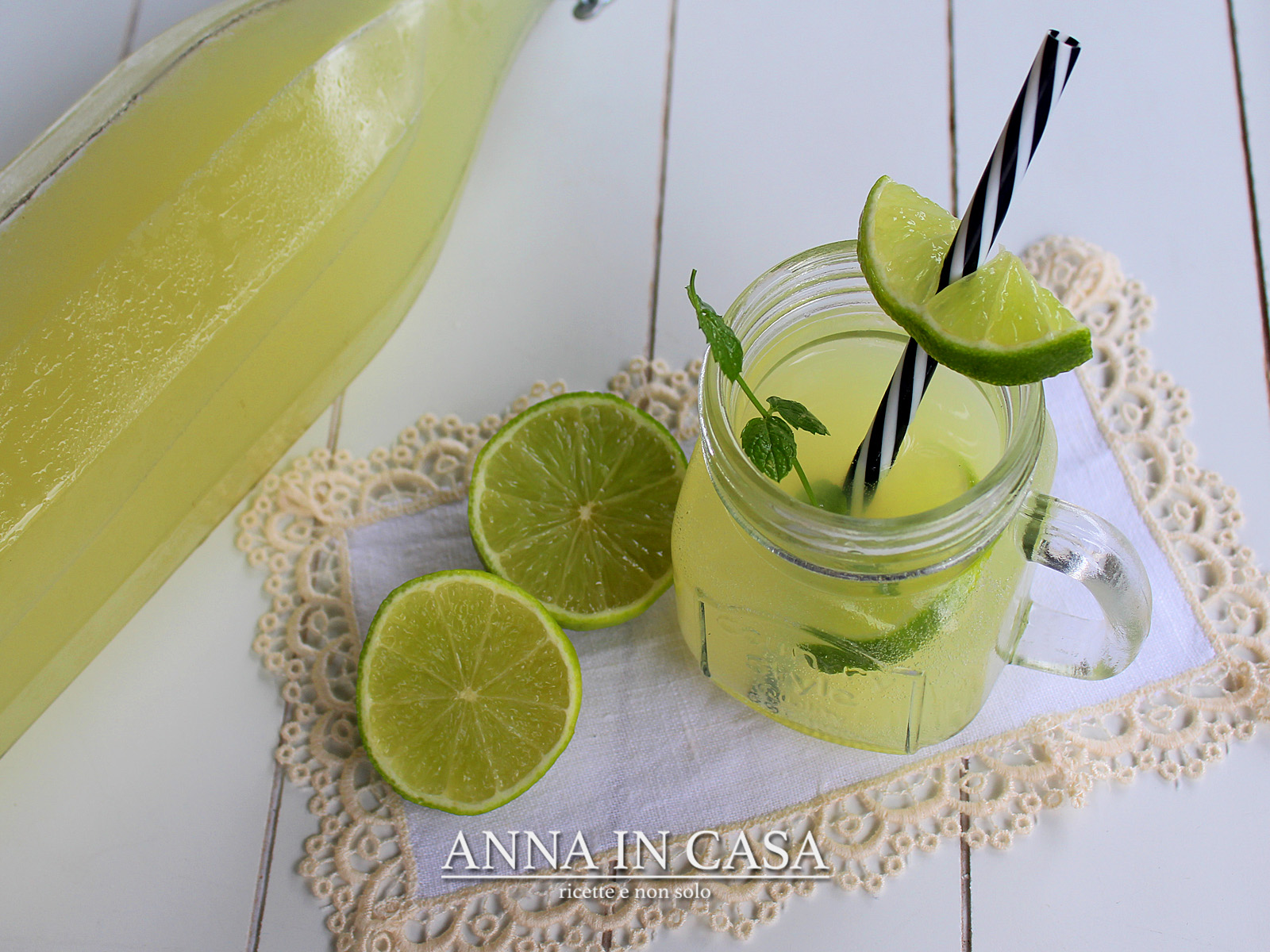 Lemon soda fatta in casa