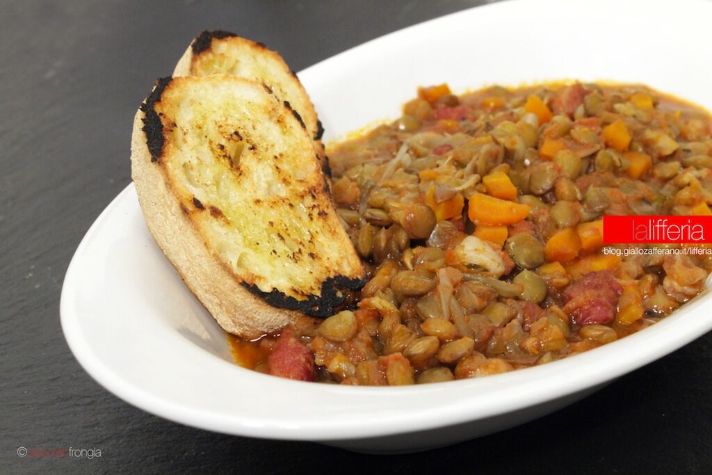 Lenticchie in umido al pomodoro