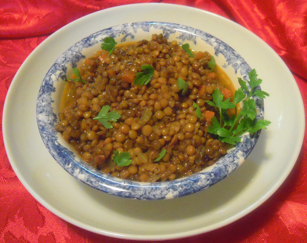 Lenticchie vegetariane