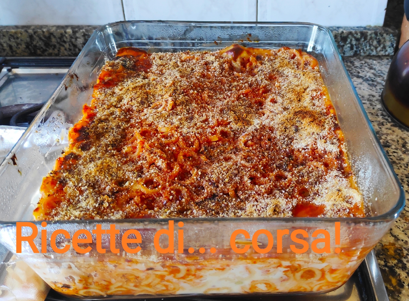 L’estate sta finendo. la pasta della domenica