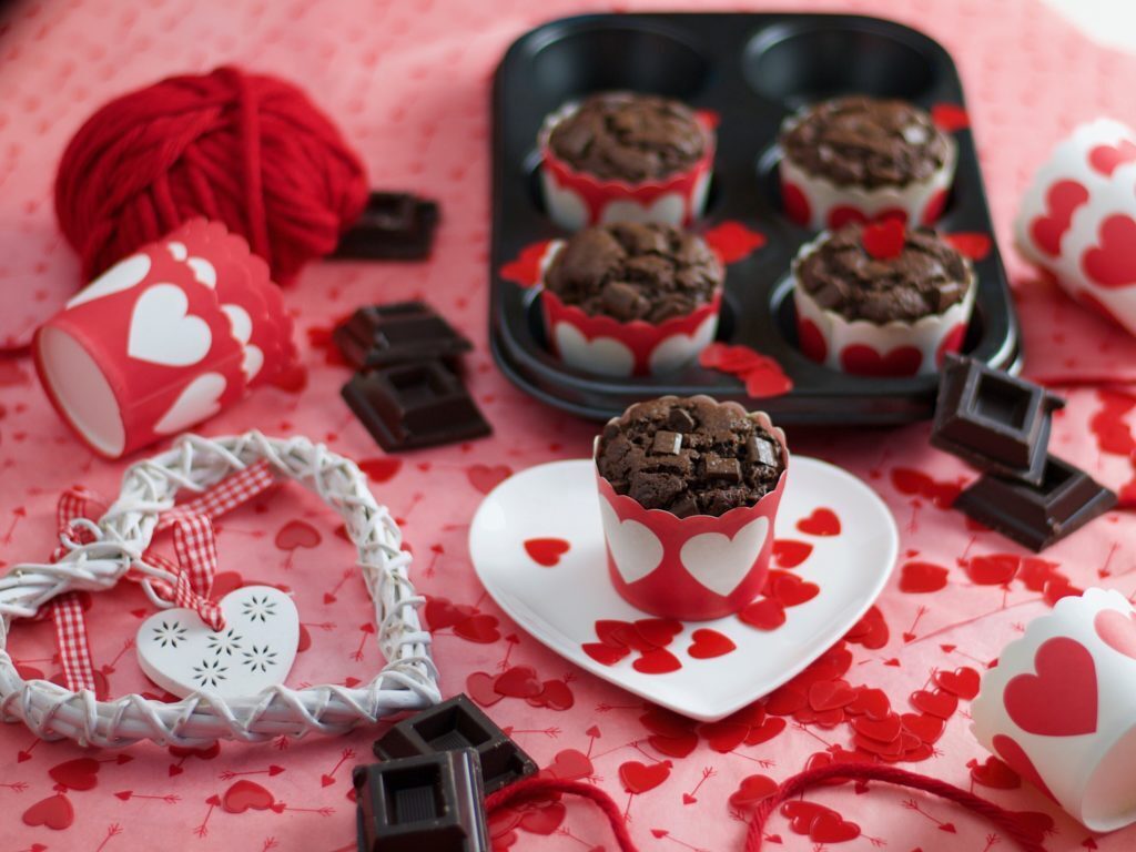 L’extra chocolate muffin di San Valentino