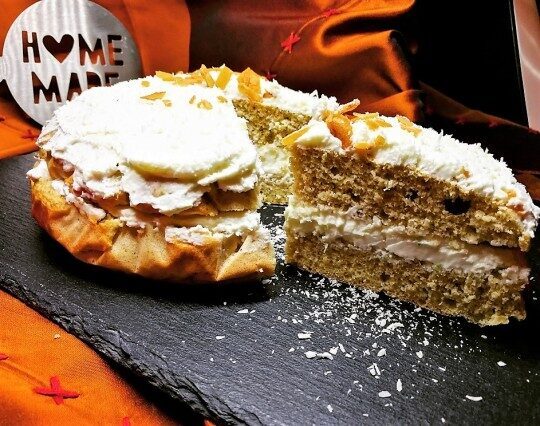 Lime&coconut cake