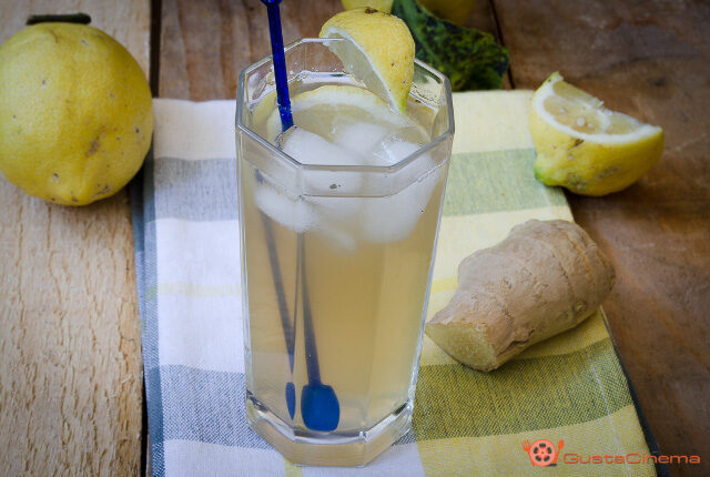 Limonata allo zenzero e menta