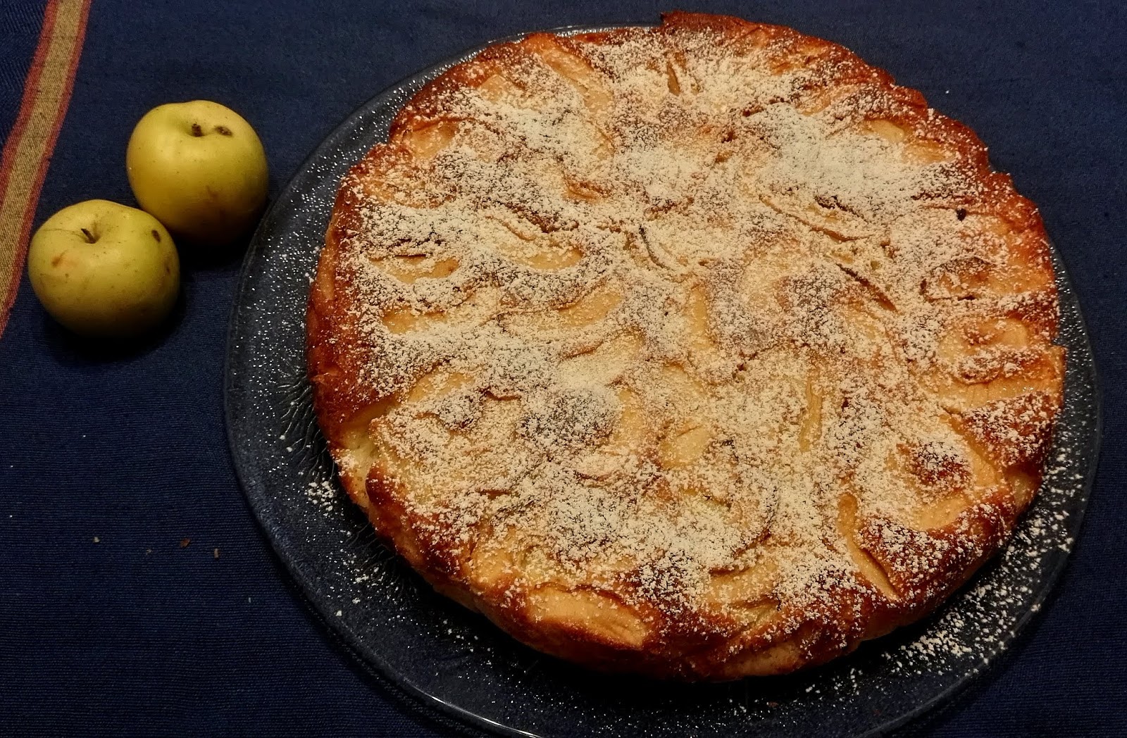 Limoncella, Ghiaccio e Maggiatica: mele lucane in torta