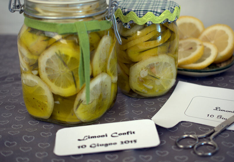Limoni confit profumati