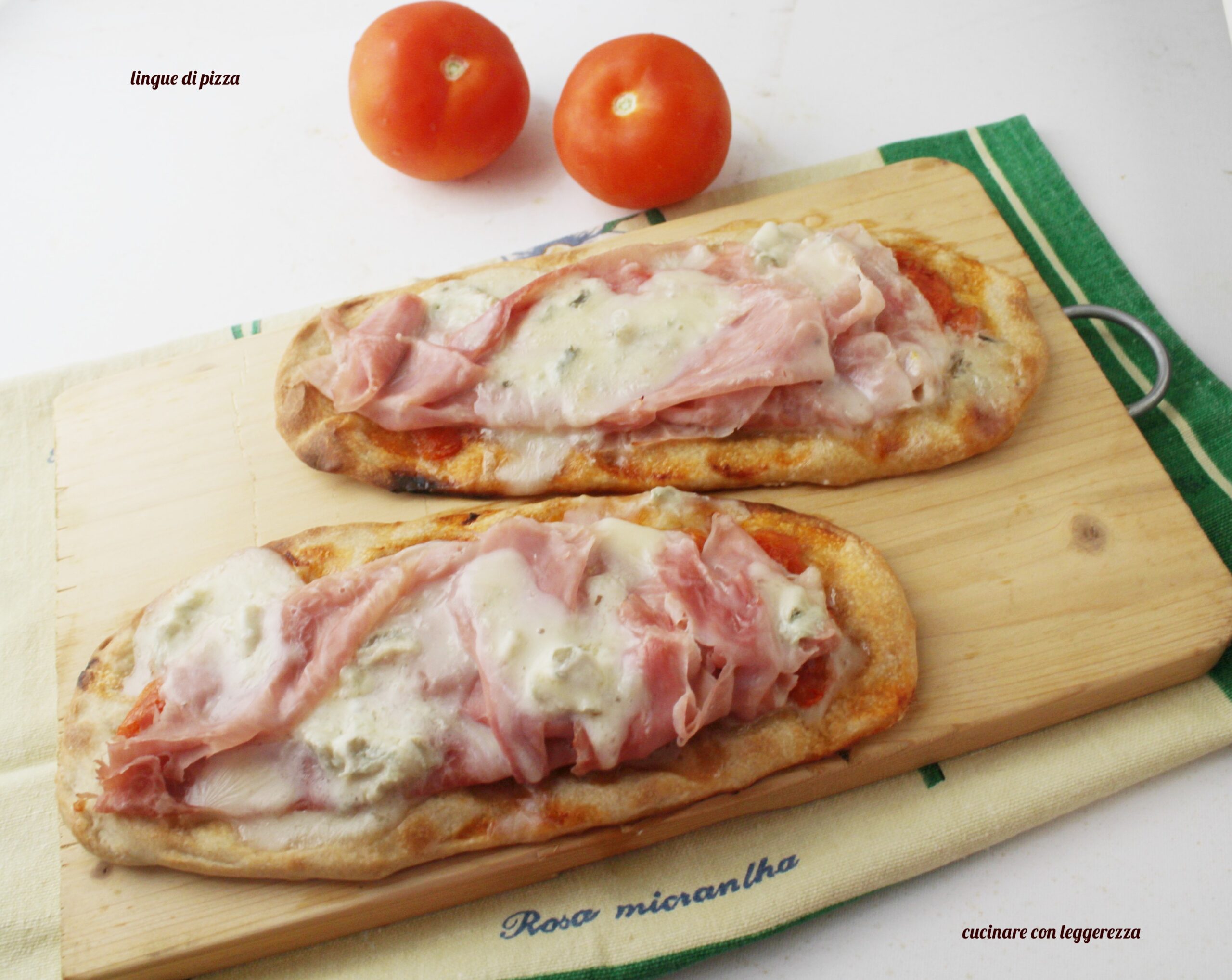 Lingue di pizza – lievito madre