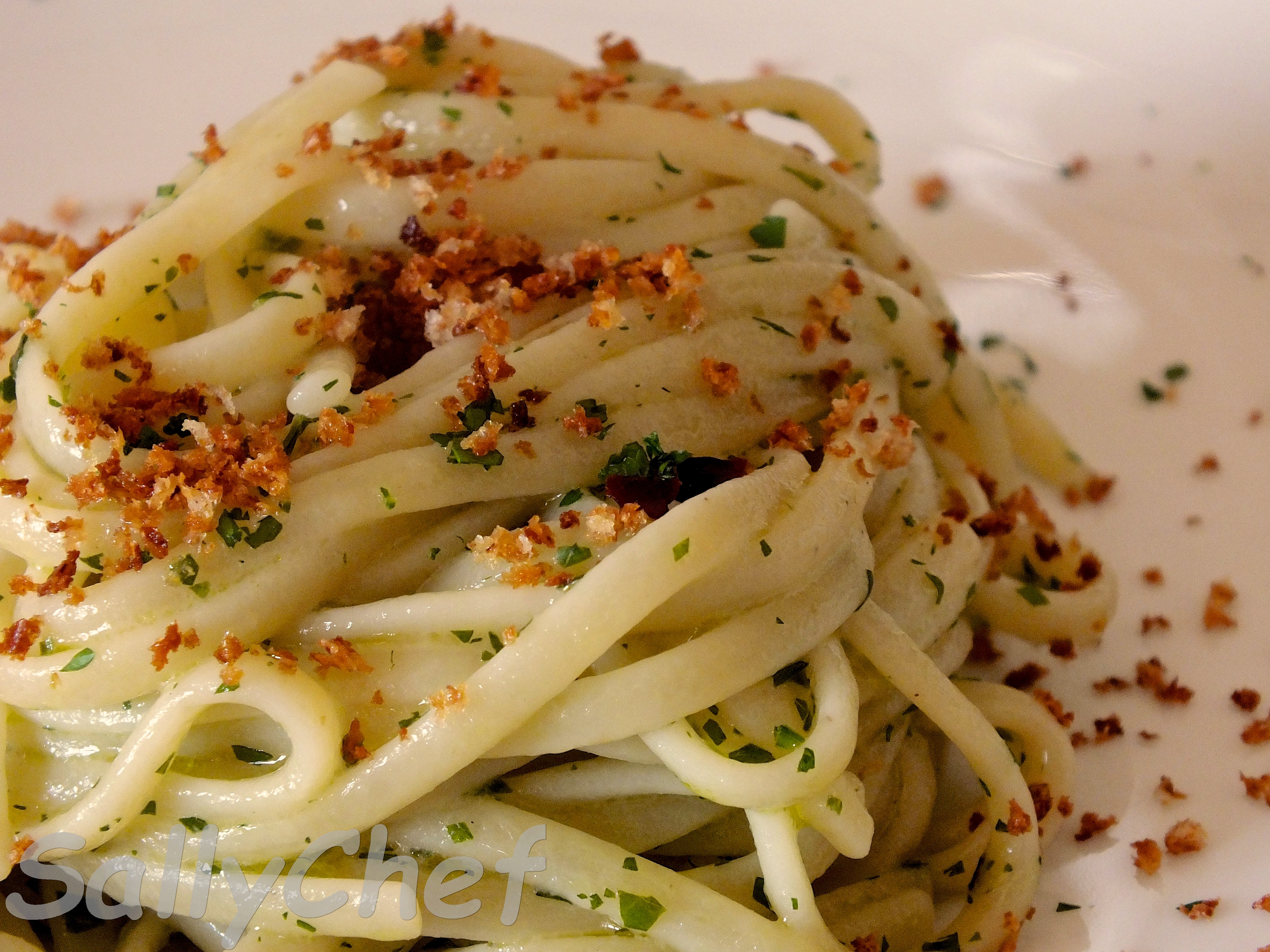 Linguine aglio olio ….. la semplicità dell’accoglienza