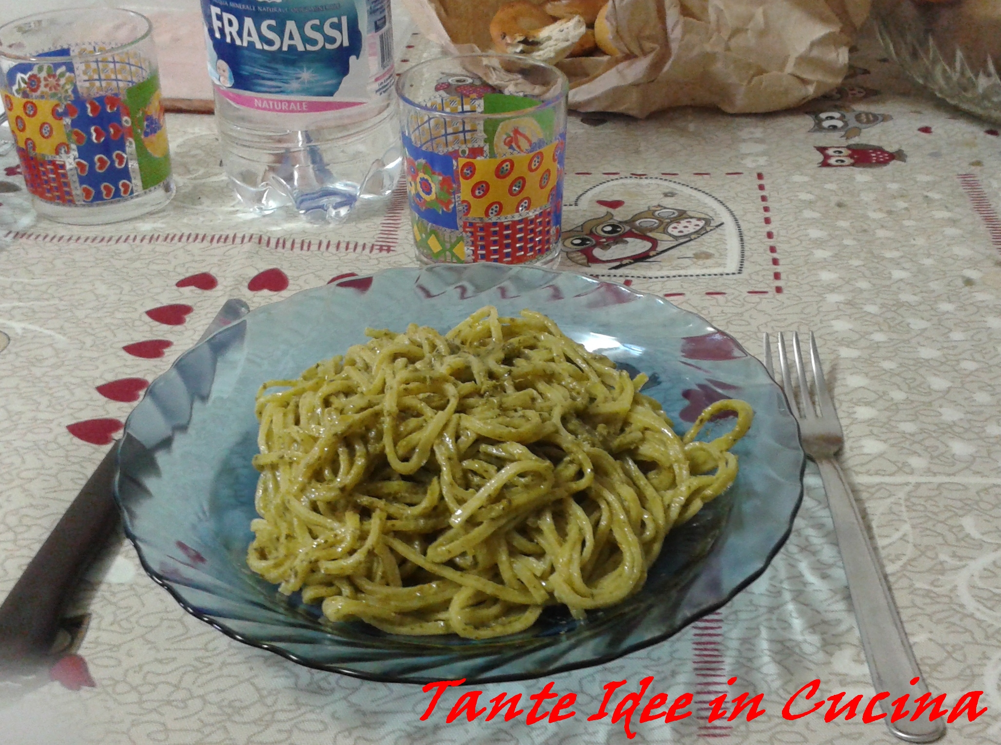 Linguine al pesto