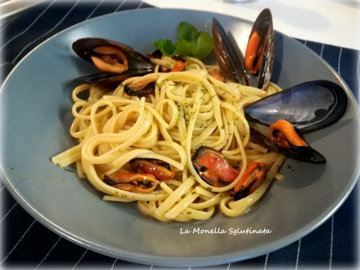 Linguine alle cozze senza glutine