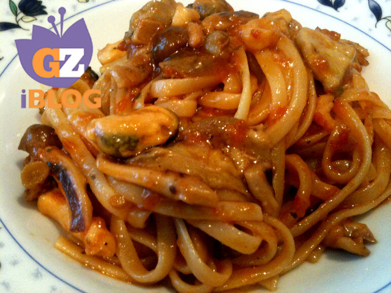 Linguine mare e monti