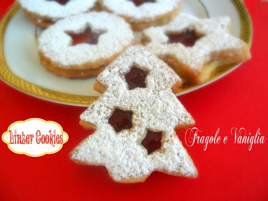 Linzer cookies