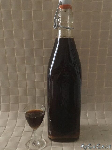 Liquore al caffè con il cuco moulinex