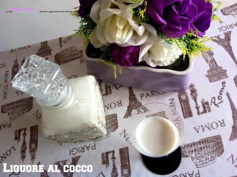 Liquore al cocco - con e senza Bimby