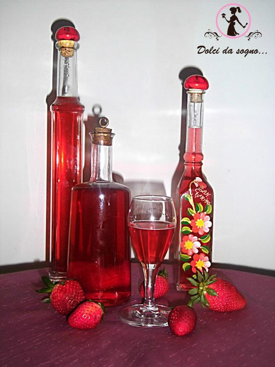 Liquore alle fragole