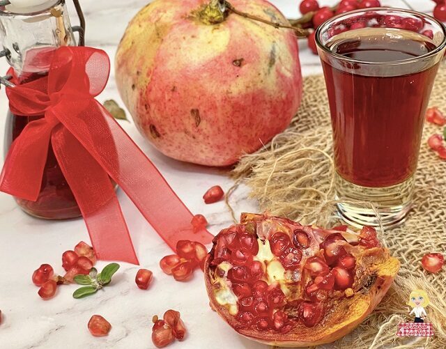 Liquore con melograno