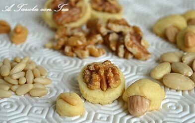 “little surprise” pasta frolla e frutta secca