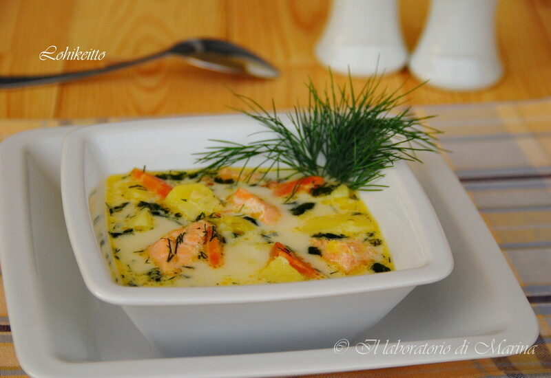 Lohikeitto : zuppa al salmone finlandese