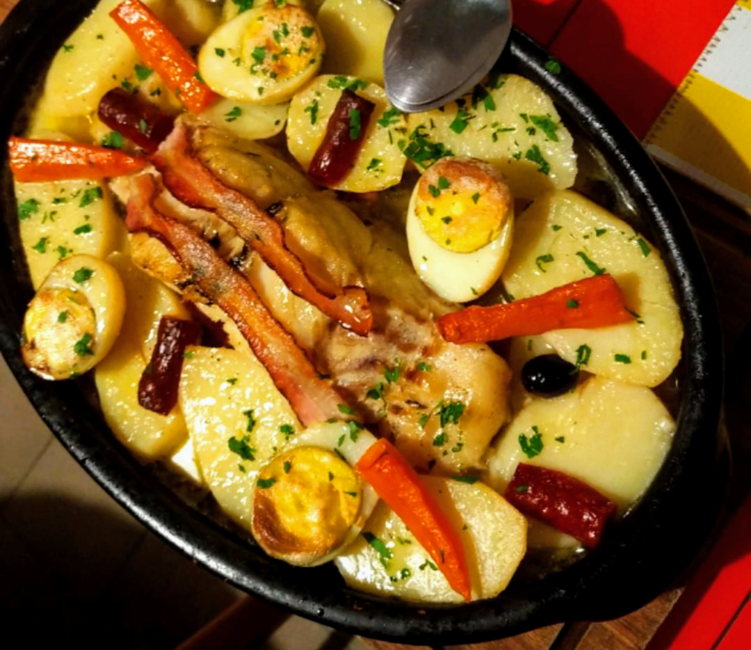 Lombo de bacallhau ao prefeito (baccalà al forno)