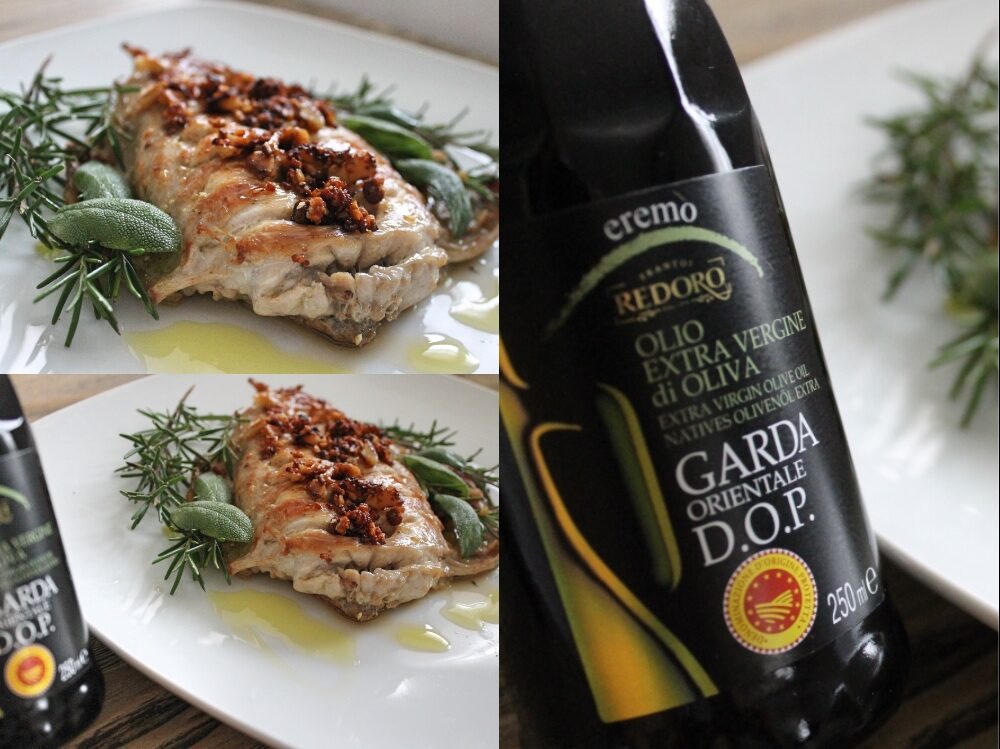 Lombo di coniglio con noci pecan
