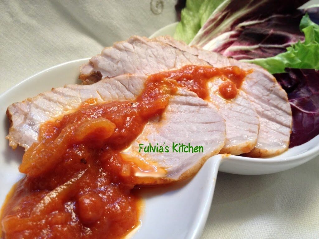 Lonza alla salsa barbecue