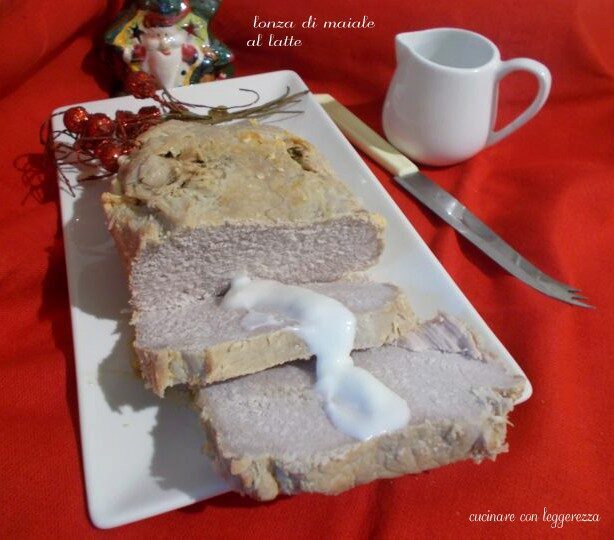Lonza di maiale al latte