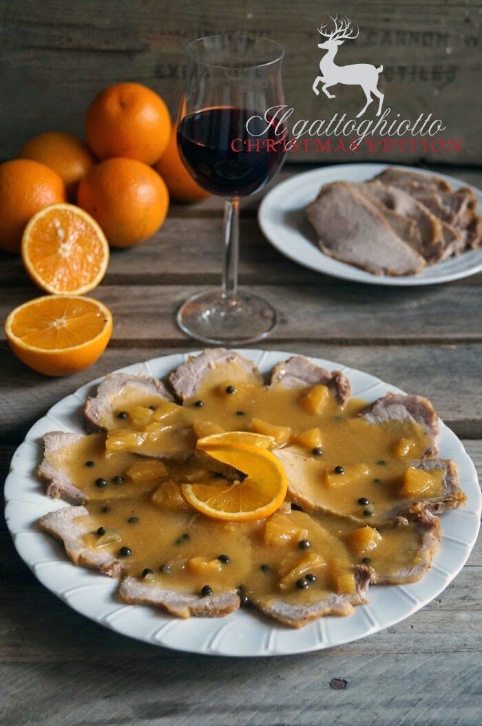 Lonza di maiale all’arancia