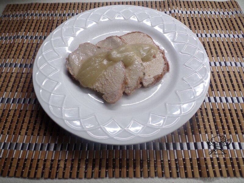 Lonza di maiale scalogno e birra