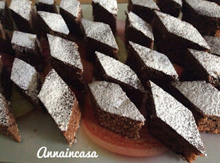 Losanghe di yogurt e cioccolato 5 minuti