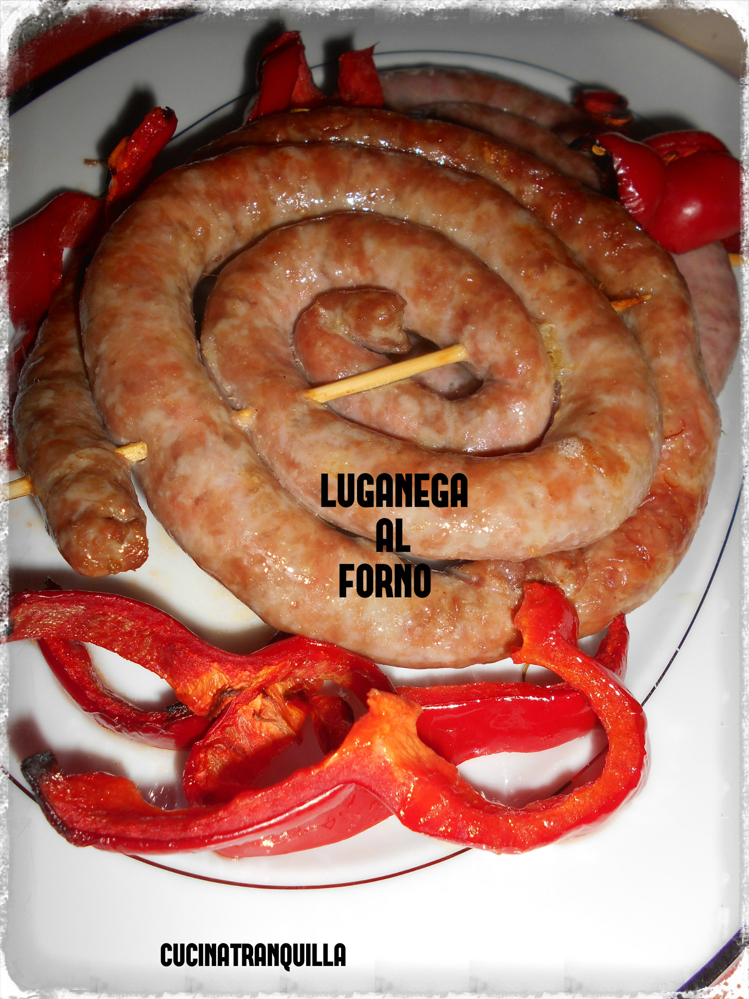 Luganega al forno