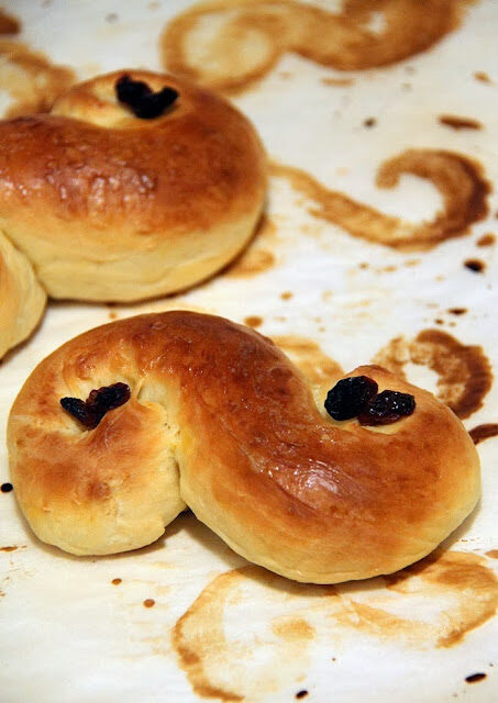 Lussekatter, i dolci di s.lucia