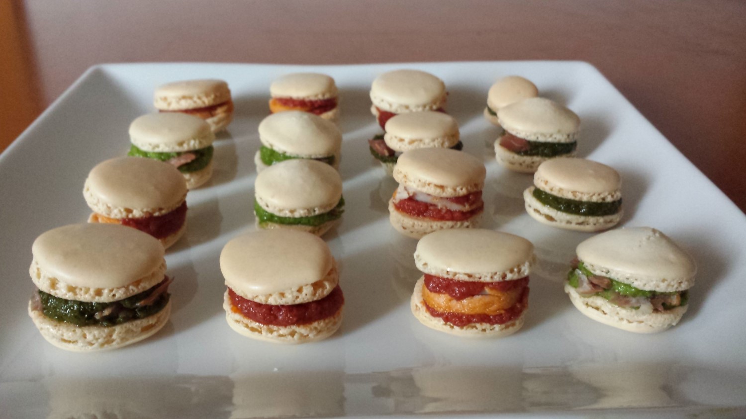 Macarons agrodolci