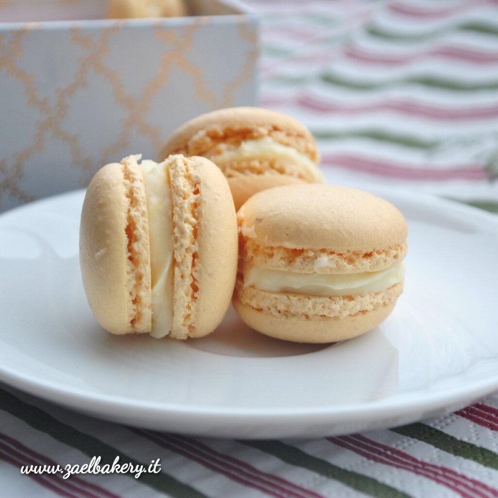 Macarons all’arancia