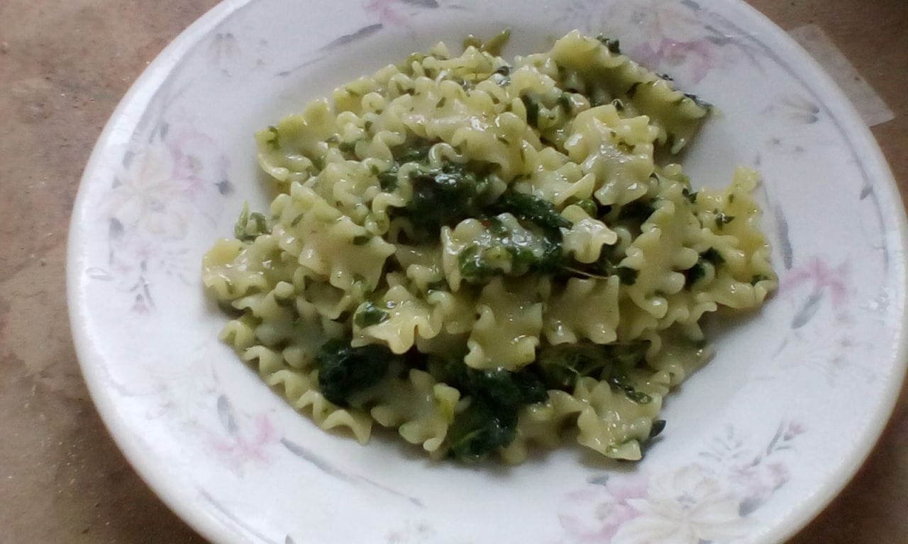 Mafalde con i broccoletti