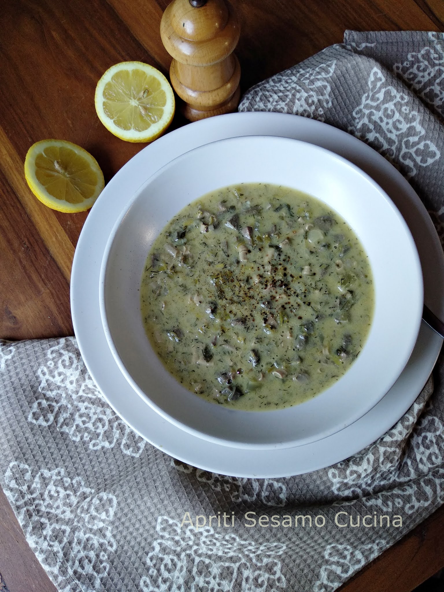 Maghiritsa –  zuppa pasquale greca