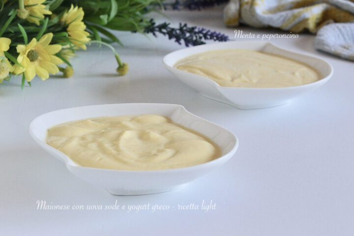 Maionese con uova sode e yogurt greco – ricetta light