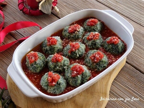 Malfatti o gnudi al forno ricetta tipica toscana