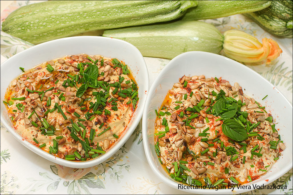 Mama ganoush di zucchine senza glutine