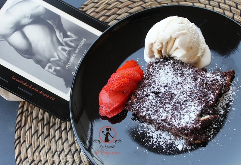 MANGIA CIO' CHE LEGGI 101: Brownies con gelato alla vaniglia ispirati da "Ryan - O'Conno brothers" di AS Kelly