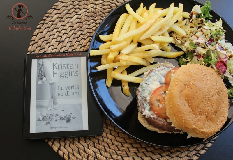 Mangia cio’ che leggi 103: angus burger con patatine tartufate ispirato da “la verità su di noi” di kristan higgins