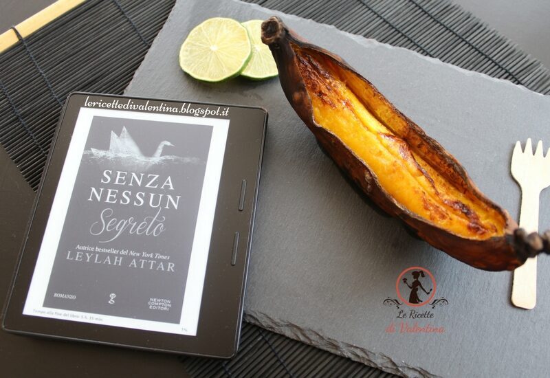 Mangia cio’ che leggi 105: platano abbrustolito alla tequila ispirato da “senza nessun segreto” di leylah attar