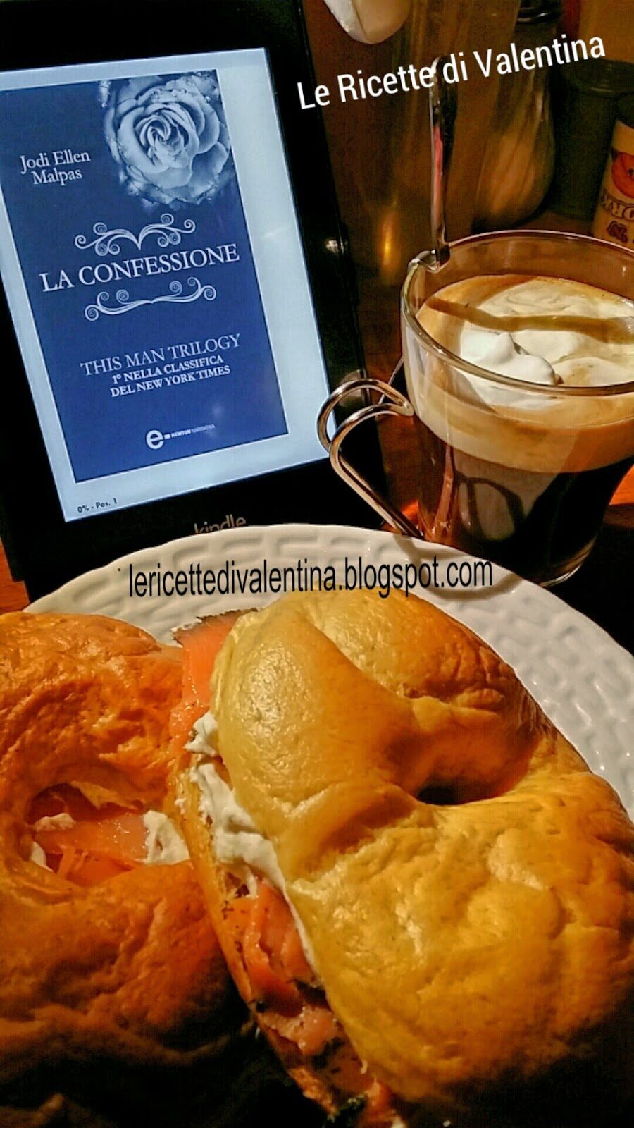 Mangia cio’ che leggi # 27: bagels al salmone da “la confessione” di jodi ellen malpas
