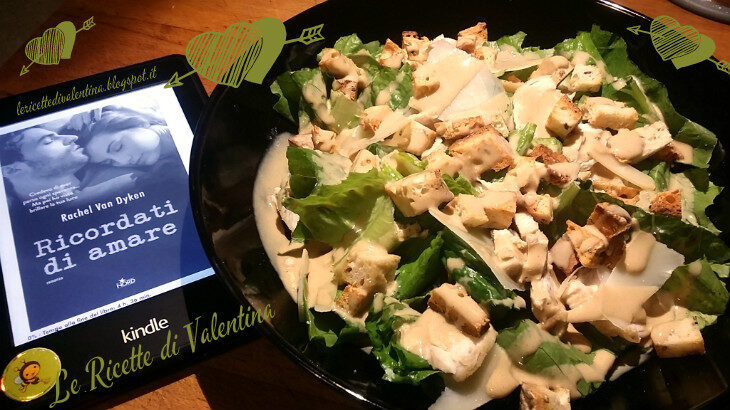 Mangia cio’ che leggi # 49: caesar salad da “ricordati di amare” di rachel van dyken (con l’aiuto della friggitrice ad aria)