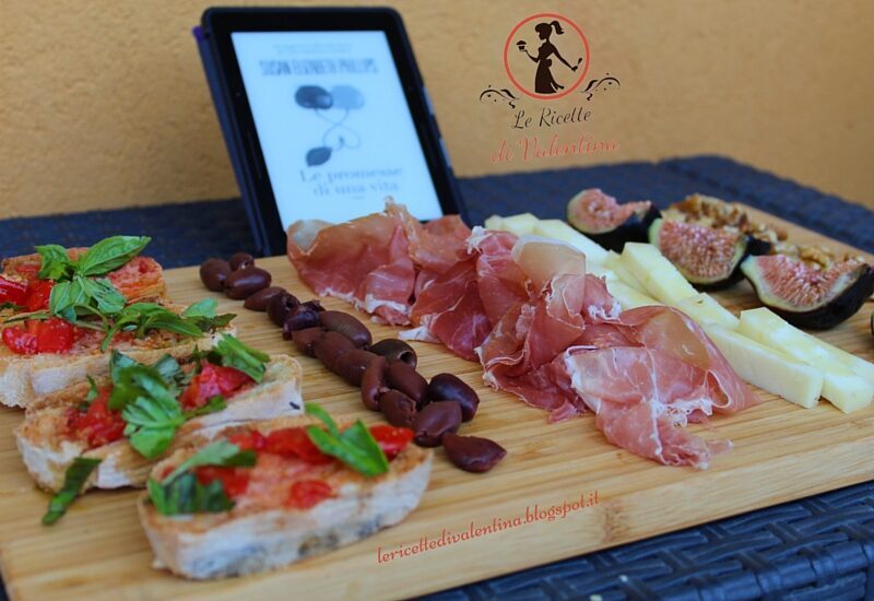Mangia cio’ che leggi  77: tagliere toscano ispirato dalla romantica storia di susan elizabeth phillips “le promesse di una vita”
