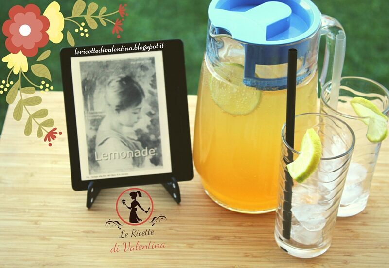 MANGIA CIO' CHE LEGGI 80: Limonata frizzante con zucchero di canna ispirata da"LEMONADE" di Nina Pennacchi