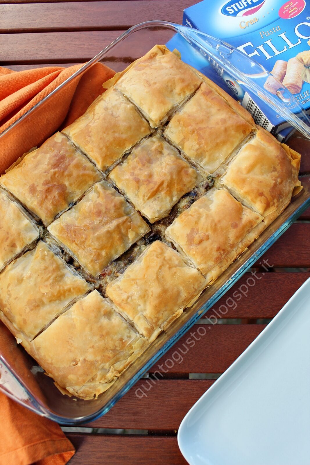 Manitaropita – torta ai funghi