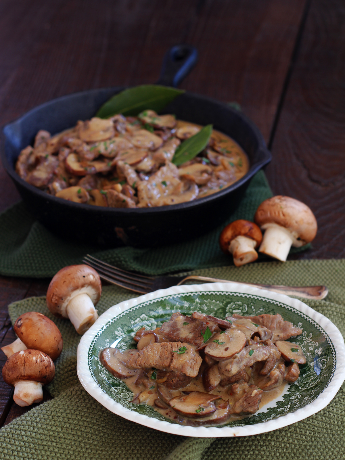Manzo alla stroganoff
