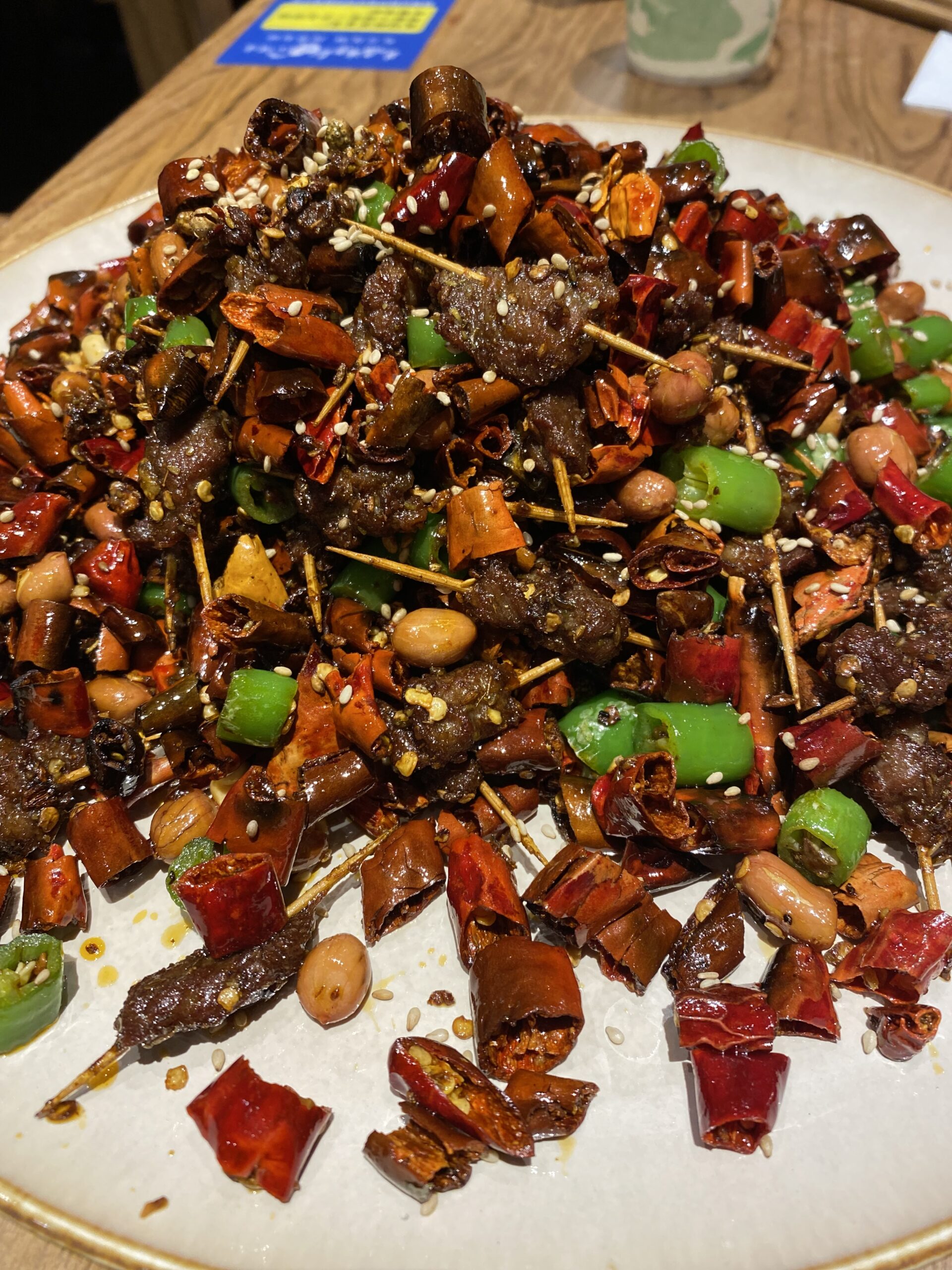 Manzo con stuzzicadenti (cina)