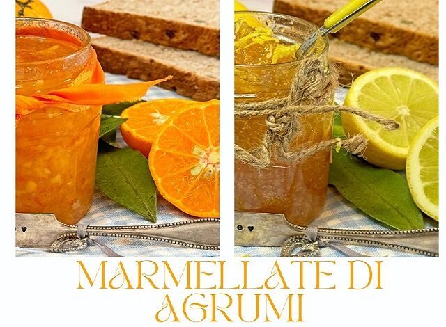 Marmellata di agrumi raccolta ricette