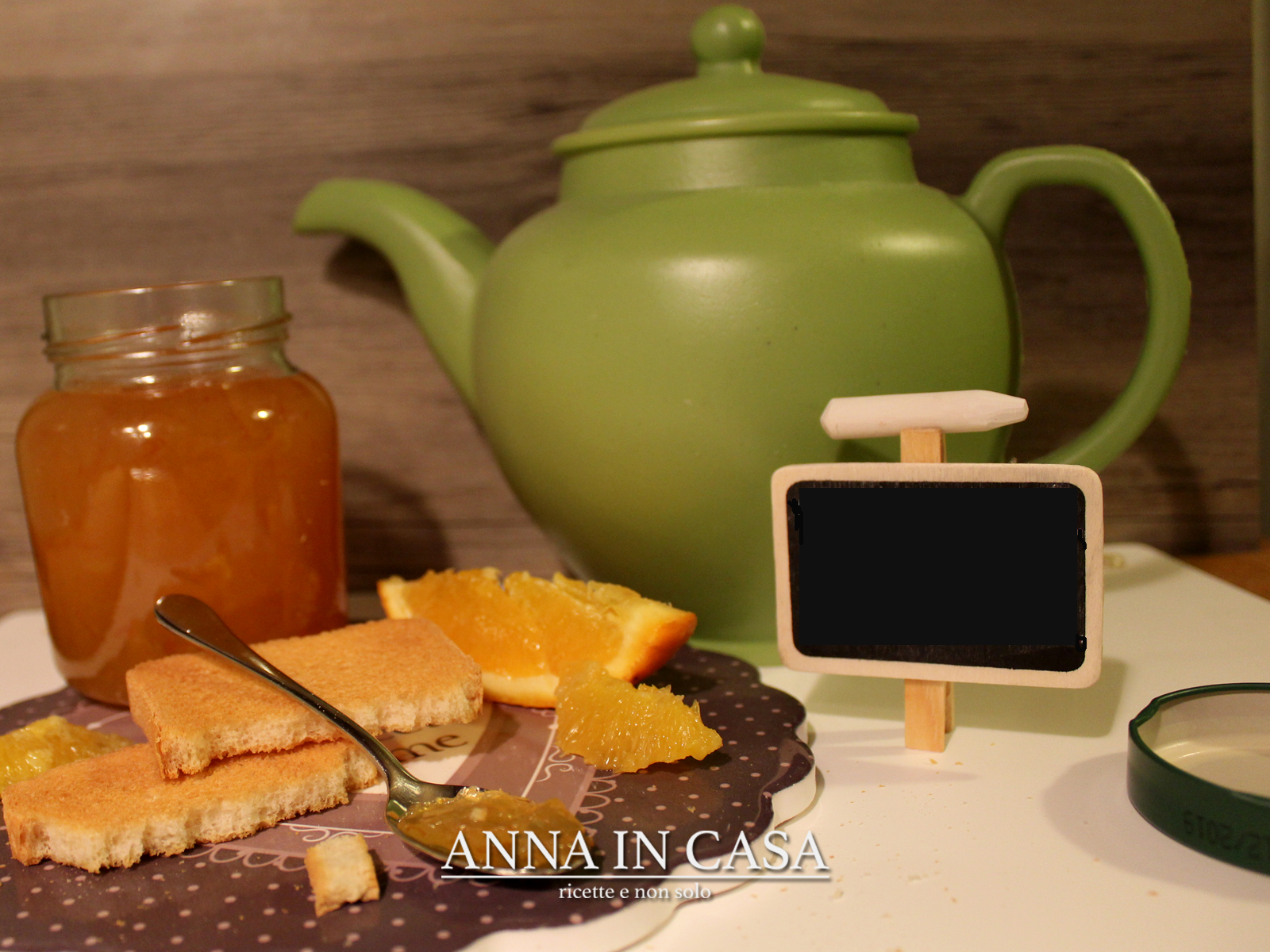 Marmellata di arance al profumo di cognac