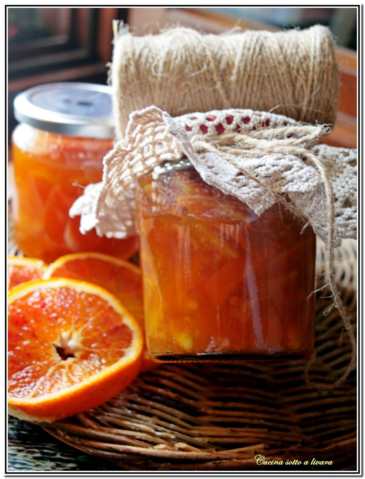 MARMELLATA DI ARANCE CON LE SCORZE